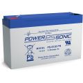Power-Sonic PS6120 6v 12Ah rechargeable SLA Battery